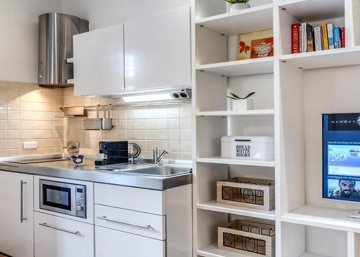 Apartmán Deluxe One Bedroom Apartment, Perfect Location, Air Cond Řím